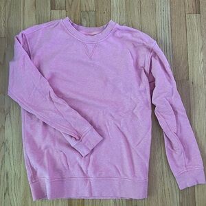 Lululemon All Yours Crew in Heathered Azalea Pink, Size 10